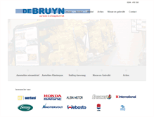 Tablet Screenshot of bruynwatersport.nl